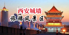 美女干逼的视频中国陕西-西安城墙旅游风景区